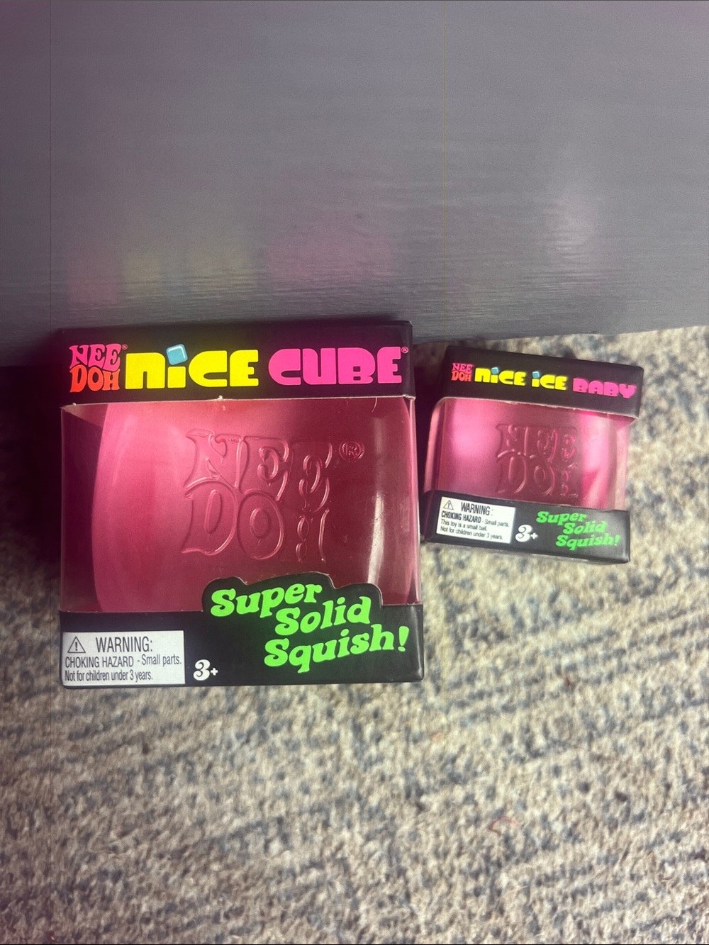Needoh Nice Cube & nice ice baby bundle - PINK